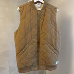 THE NORTH FACE キルティングベスト ブラウンのサムネイル