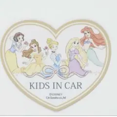 ディズニープリンセス　ドライブサイン　キッズインカーのサムネイル