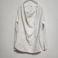 *無印良品* トップス シャツ サイズL 綿ウール 長袖 カジュアル 春夏 ラフ