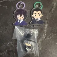 名探偵コナン めじるしアクセサリー ちぢませ隊ver 世良真澄、ジン他3点