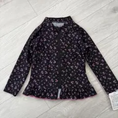 子供　前開き90 水着 紫外線対策 【新品】長袖 ラッシュガード 　キッズ