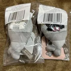 ホワイトタイガーとブラックタイガー とらえびぬいぐるみくじ D賞 マスコット