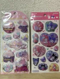 サンリオ　マイメロディ　クロミ　ウォーターシール　わたあめカプセルシール　正規品