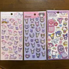 【正規品】サンリオ 平成はっぴーフォンシール ぷくっとシール 3種