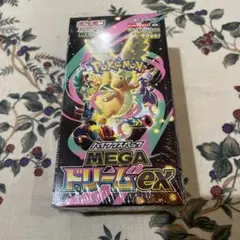 シュリンク付き　 ポケモンカードMEGA ドリーム ex1BOX