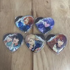 あんスタ 1番カフェ ハート缶バッジ Knights