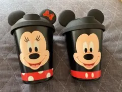 ミッキー＆ミニー 耳付きカップ 2個セット