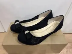 レディース　パンプス　ブラック【23.0cm】