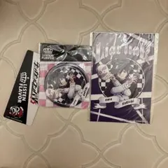ニューダンガンロンパV3 王馬小吉 リッスンフレーバー 缶バッジ ポストカードのサムネイル