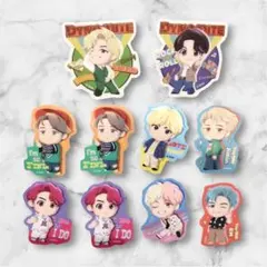 BTS☆TinyTAN タイニータン ステッカー レアあり　10枚セット