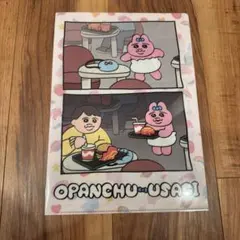 非売品 おぱんちゅうさぎ クリアファイル A4 可愛いデザインのサムネイル