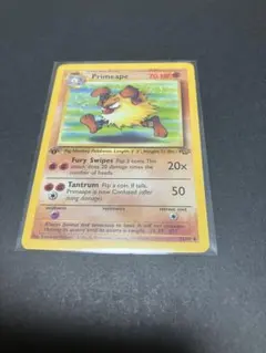 Primeape オコリザル 英語版 포켓몬 カード 1st Edition