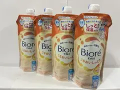 新品 花王NEW弱酸性ビオレuボディウォッシュ しっとり 詰替 320ml×4本