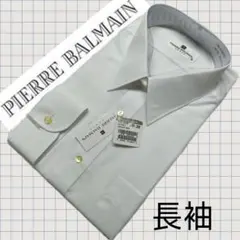 x58【PIERRE BALMAINバルマン】 ワイシャツ 長袖 ホワイト 新品のサムネイル