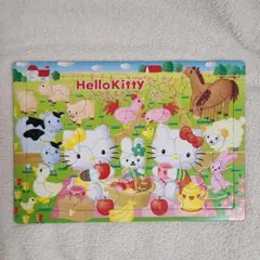 キティ 子供用パズル サンリオレトロ ヴィンテージ 動物 シルエットピースのサムネイル