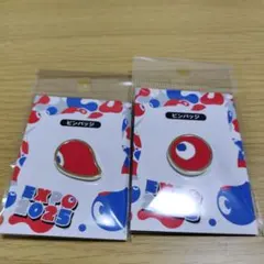 万博　EXPO 2025 コミャク こみゃく　ピンバッジ　正面　左２点セット