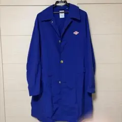 DANTON ステンカラーコート 青のサムネイル