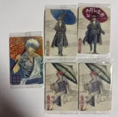 銀魂 キャラクターカード カードウエハース 5枚セット