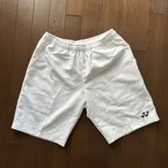超美品ヨネックス ホワイトショートパンツM