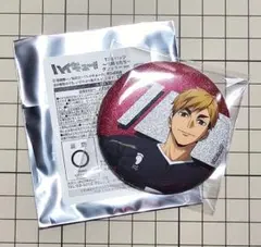 ハイキュー!!プラザ　TD缶バッジ　挑戦者たち　グリッターVer.　宮侑