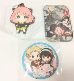 スパイファミリー　アーニャラバスト　フォージャー家缶バッジ