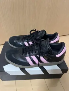 adidas Samba/ブラック/ピンク スニーカー