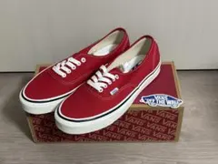 新品 VANS AUTHENTIC 44DX アナハイム 赤 RED 28cm