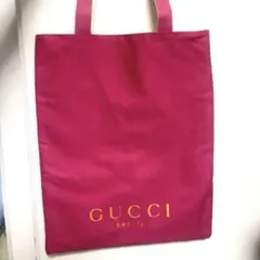 Gucci beauty ノベルティ　トートバッグ　ピンクのサムネイル