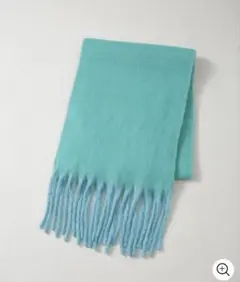 未使用品♡ナノユニバース♡ ボリュームマフラー♡ターコイズブルー♡