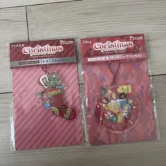 ディズニー　ハッピーくじ　クリスマスアクリルオーナメントプリンセストイストーリー