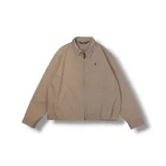 90s ポロラルフローレン スイングトップ ベージュ XL 402