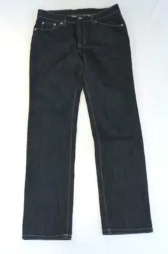 美品‼️魔法のパンツ‼️ビースリー B-Three デニム 　ストレッチ　濃紺のサムネイル