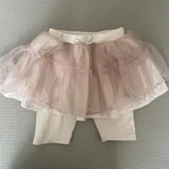 プティマイン　アプレレクール　スカート　スカッツ　チュール　90