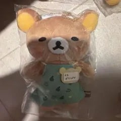 リラックマ店長 ストア限定 ぶらさげぬいぐるみ 新品未使用品 ぽかぽか店長