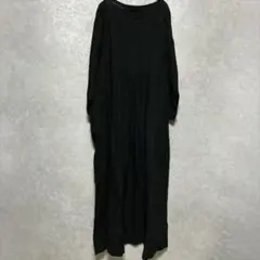 5598 【美品】45R ロングワンピース あい風カディのドレス ピンタック 5598 【美品】45R ロングワンピース あい風カディのドレス ピンタック