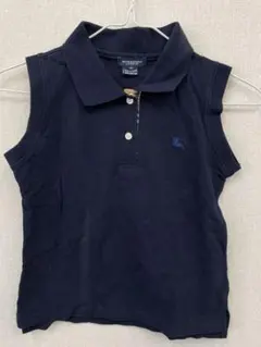 バーバリー　ポロシャツ　ノースリーブ　定番紺　ベージュ