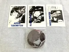 ブルロ展 推しキャラバッジ黒名蘭世・ぱしゃこれ セット