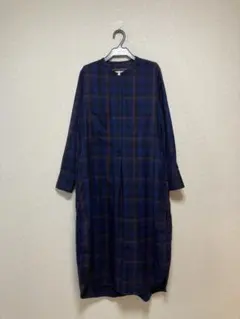 美品 マッキントッシュロンドン 2WAY ワンピース リボン 紺 洗濯可能
