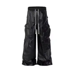 rickowens似 opium coating cargo pants