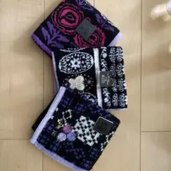 【新品未使用品】アナスイ　タオルハンカチ 3枚セット