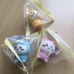 ちいかわ　インテリアミニフィギュア2　パジャマパーティーズ　３種類×１　合計３点