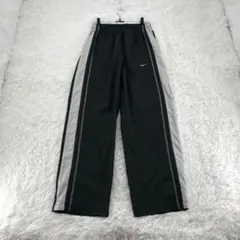 マロン様ご予約品　　　　NIKE ナイロンパンツ 黒 グレー ナイキ　M