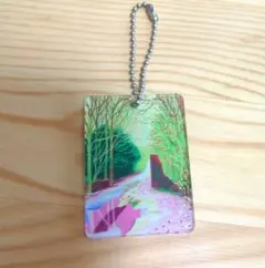 デイヴィッド・ホックニー展 アクリルキーホルダー