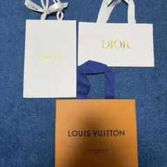 Dior Louis Vuitton ショッピングバッグ セット