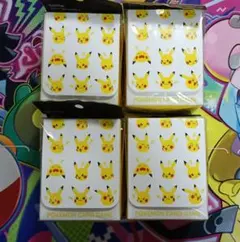 ポケモンカード　ピカチュウとかみなり　デッキケース 4個　まとめ売り