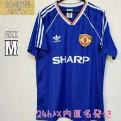 adidas マンチェスターユナイテッド SHARP ロゴ ユニホーム - メルカリ