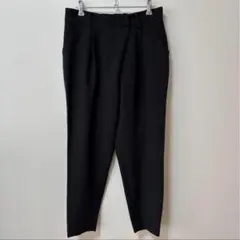 soeju ソージュ　ウールライクタックパンツ　チャコールグレー　M 通常丈