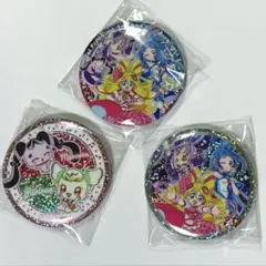 キミとアイドルプリキュア　BIGホログラム缶バッチ　キャンデー