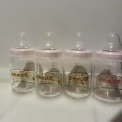 ピジョン　母乳相談室　哺乳瓶　ガラス 160ml 4本セット