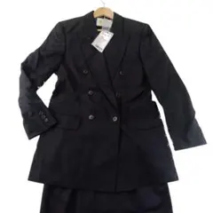 タグ付き Aquascutum ダブルジャケット＆スカートセットアップ